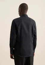 Shaped Business Hemd Uni in Schwarz |  Seidensticker Onlineshop