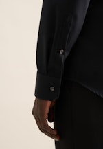 Shaped Business Hemd Uni in Schwarz |  Seidensticker Onlineshop