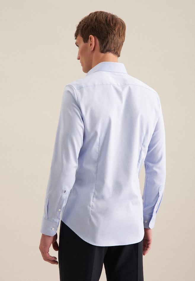 Shaped Business shirt Uni in Light Blue | Seidensticker online shop