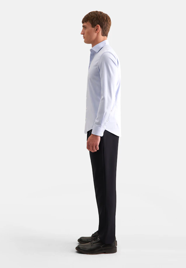 Shaped Business shirt Uni in Light Blue |  Seidensticker Onlineshop