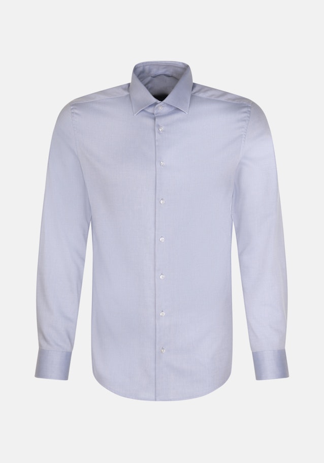 Shaped prodtyp Uni in Bleu Moyen | Seidensticker Onlineshop