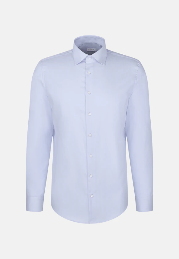 Shaped Business shirt Uni in Light Blue |  Seidensticker Onlineshop