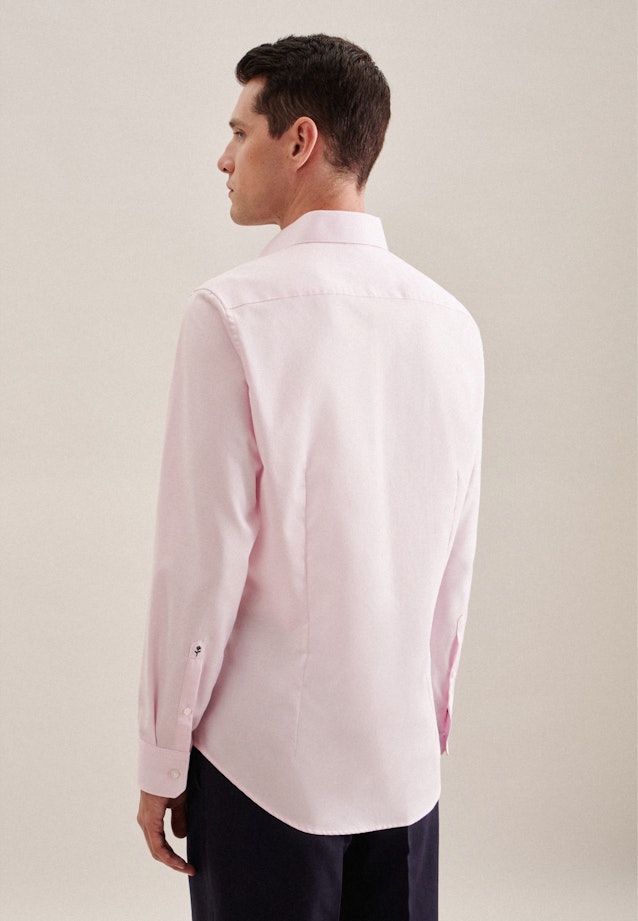 Twill Business Hemd in Shaped mit Kentkragen in Rose |  Seidensticker Onlineshop