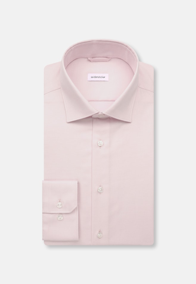Shaped Business shirt Uni in Pink | Seidensticker online shop