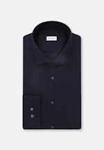 Shaped Business shirt Uni in Dunkelblau |  Seidensticker Onlineshop