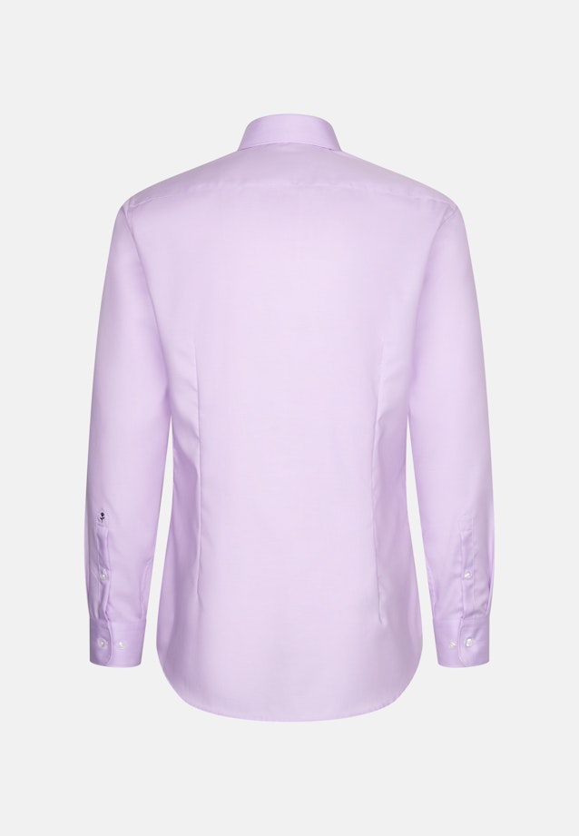 Shaped Business Hemd Uni in Lila |  Seidensticker Onlineshop