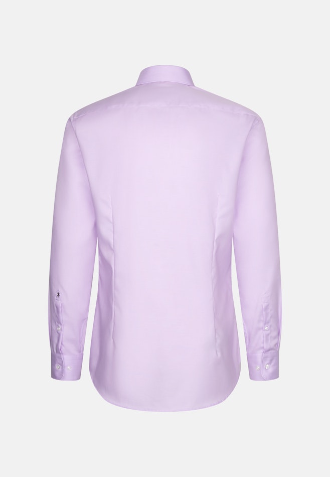 Shaped Business Hemd Uni in Lila | Seidensticker Onlineshop