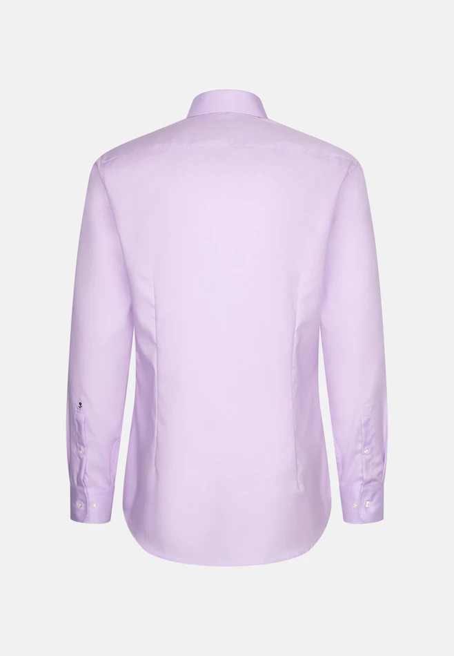 Shaped Business Hemd Uni in Lila | Seidensticker Onlineshop