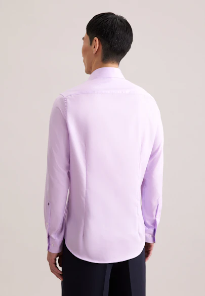 Shaped Business shirt Uni in Lila |  Seidensticker Onlineshop