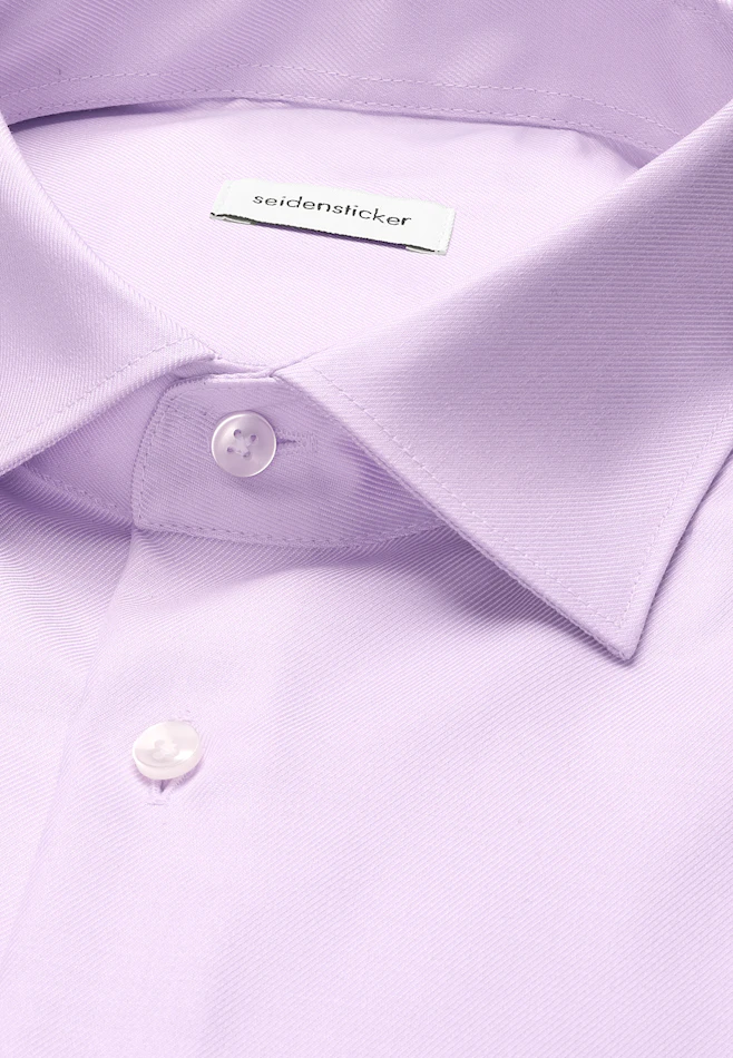 Shaped Business shirt Uni in Lila | Seidensticker online shop