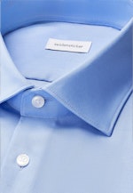 Shaped Business Hemd Uni in Mittelblau |  Seidensticker Onlineshop