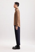 Shaped Business Hemd Uni in Braun |  Seidensticker Onlineshop