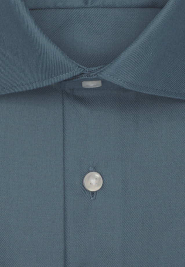 Shaped Business Hemd Uni in Grün |  Seidensticker Onlineshop