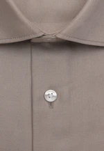 Shaped Business shirt Uni in Beige |  Seidensticker Onlineshop