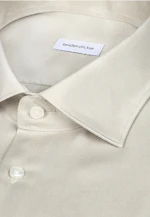 Shaped Business shirt Uni in Beige |  Seidensticker Onlineshop