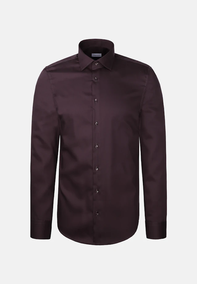Shaped Business shirt Uni in Rot |  Seidensticker Onlineshop