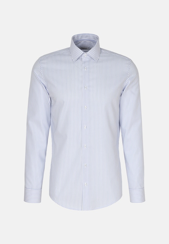 Slim Business Hemd Streifen in Hellblau |  Seidensticker Onlineshop