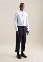 Slim Business Hemd Kleinmuster in Hellblau |  Seidensticker Onlineshop