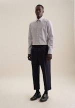 Shaped Business shirt Stripe in Purple |  Seidensticker Onlineshop