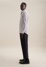 Shaped Business shirt Stripe in Purple |  Seidensticker Onlineshop