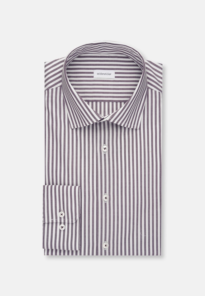 Shaped Chemise d'affaires rayures dans Lilas | Boutique en ligne Seidensticker