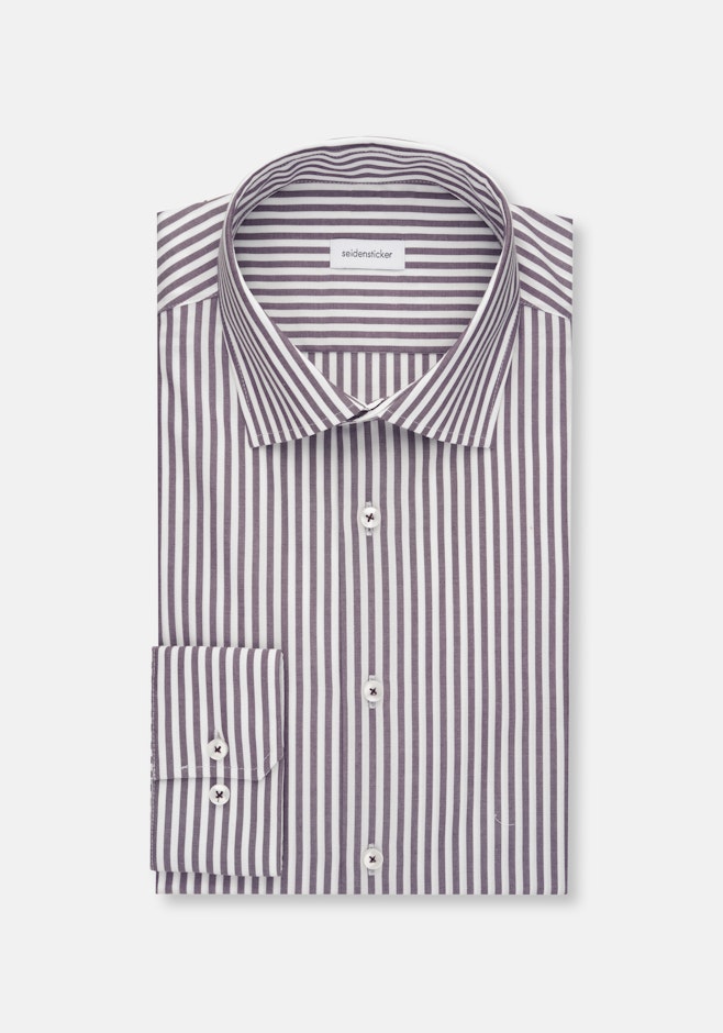 Shaped Chemise d'affaires rayures dans Lilas | Boutique en ligne Seidensticker