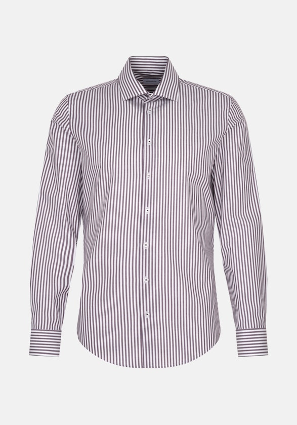 Shaped prodtyp Stripes in Purple | Seidensticker Onlineshop