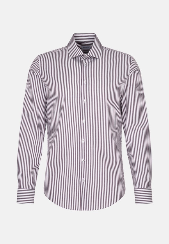 Shaped Business shirt Stripe in Purple |  Seidensticker Onlineshop