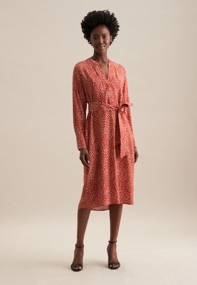 Dress Print in Red |  Seidensticker Onlineshop