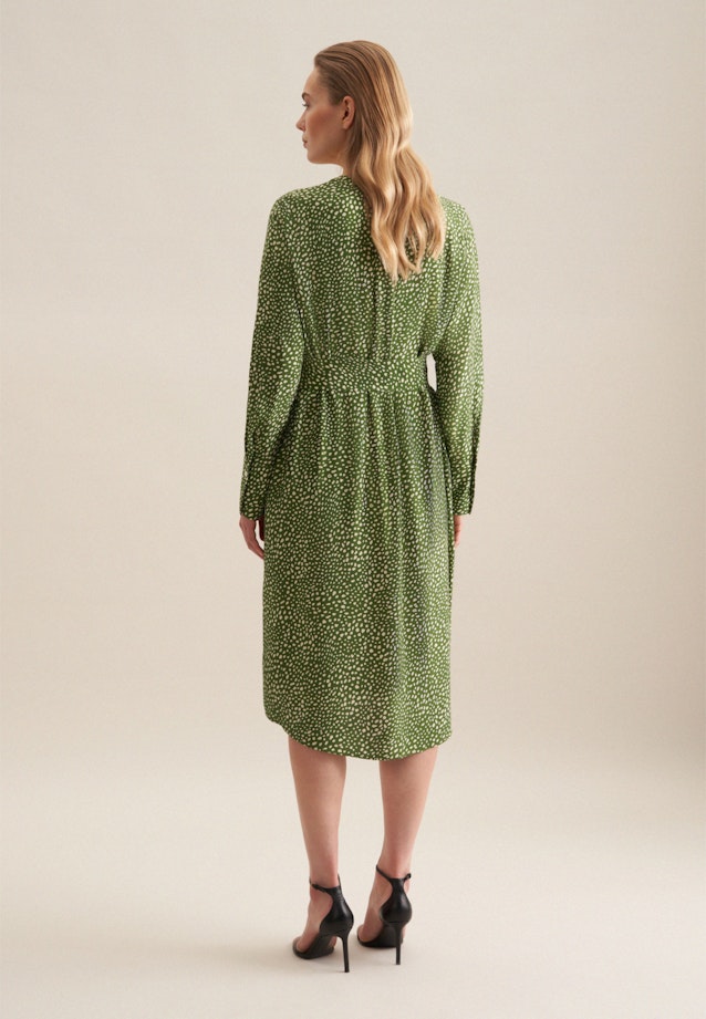 Robe Regular Manche Longue in Vert |  Seidensticker Onlineshop