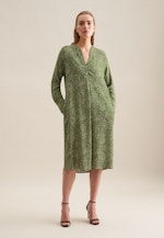 Collar Dress in Green |  Seidensticker Onlineshop