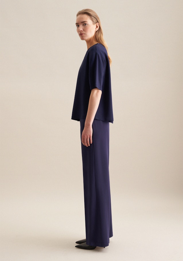 Chemise Uni in Bleu Foncé | Seidensticker Onlineshop