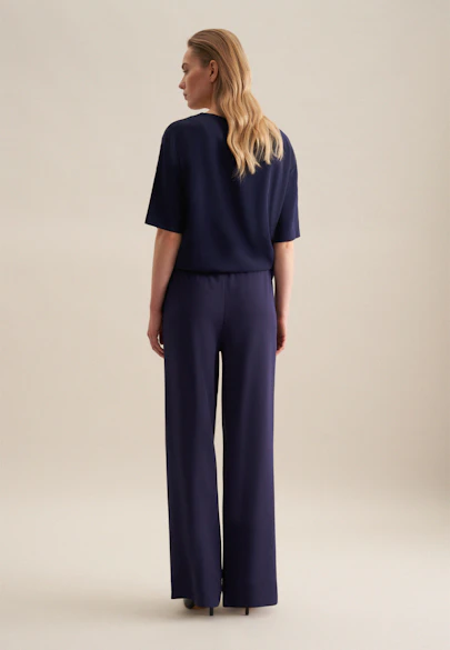 Regular Hose Uni in Dunkelblau |  Seidensticker Onlineshop