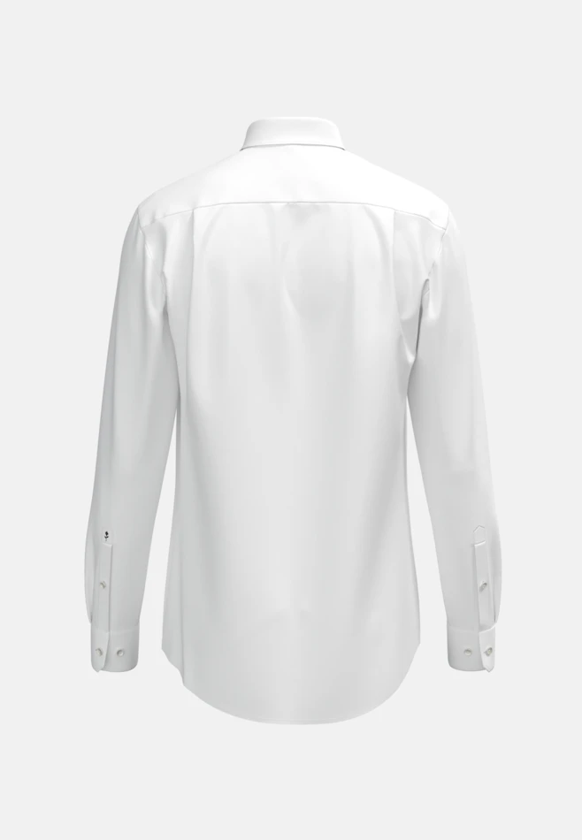 Comfort Chemise d'affaires Uni dans Blanc | Boutique en ligne Seidensticker