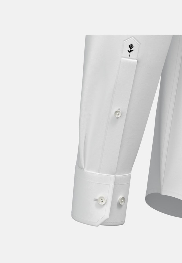 Comfort Business Hemd Uni in Weiß |  Seidensticker Onlineshop