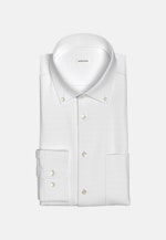 Bügelfreies Oxford Business Hemd in Comfort mit Button-Down-Kragen in Weiß |  Seidensticker Onlineshop