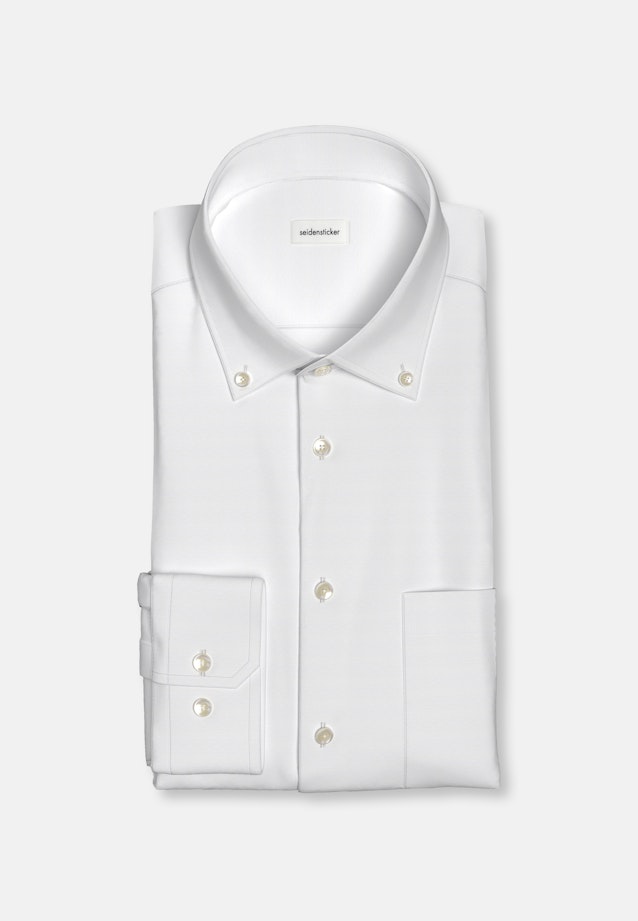 Comfort Business Hemd Uni in Weiß |  Seidensticker Onlineshop