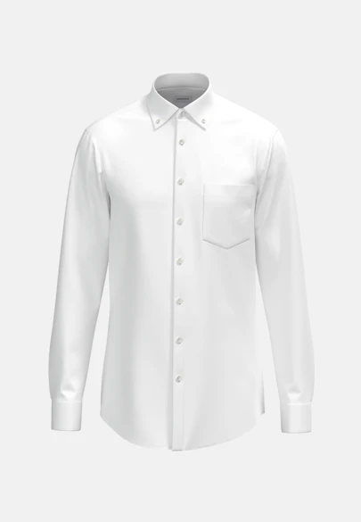 Comfort Business Hemd Uni in Weiß |  Seidensticker Onlineshop