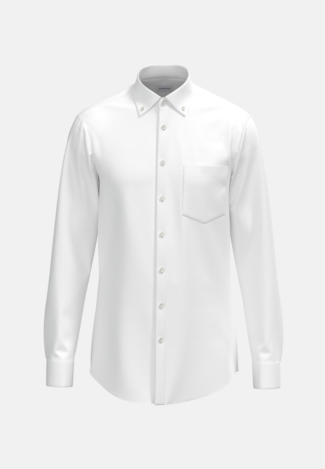 Comfort Business shirt Uni in White |  Seidensticker Onlineshop