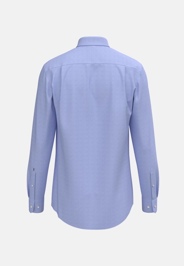 Bügelfreies Oxford Business Hemd in Comfort mit Button-Down-Kragen in Hellblau |  Seidensticker Onlineshop