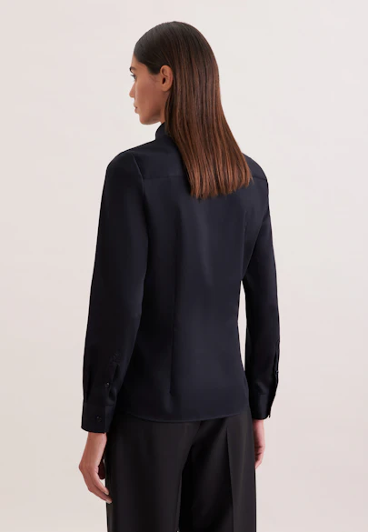 Hemdbluse regular fit in Schwarz |  Seidensticker Onlineshop
