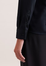 Hemdbluse regular fit in Schwarz |  Seidensticker Onlineshop