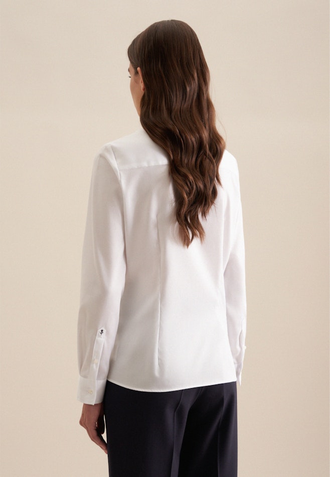 Hemdbluse regular fit in Weiß | Seidensticker Onlineshop