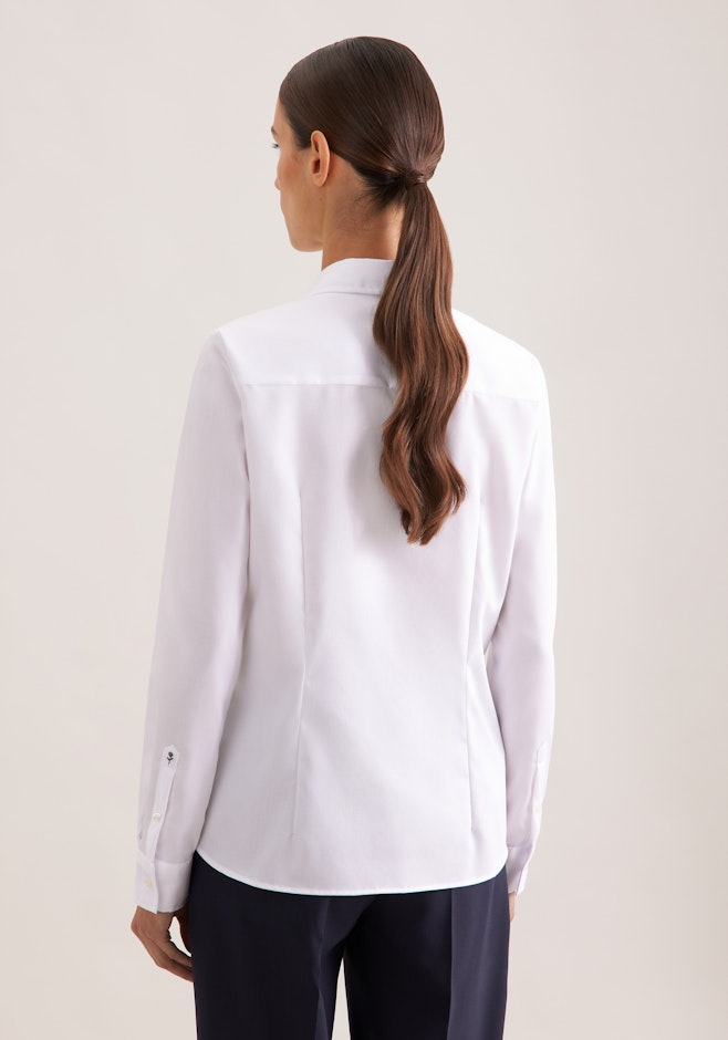 Hemdbluse regular fit in Weiß | Seidensticker Onlineshop
