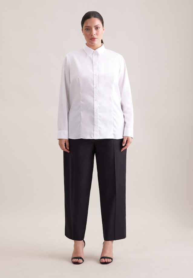 Hemdbluse regular fit in White |  Seidensticker Onlineshop