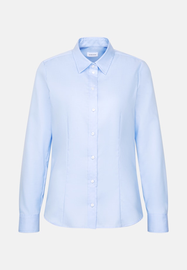 Hemdbluse regular fit in Mittelblau |  Seidensticker Onlineshop