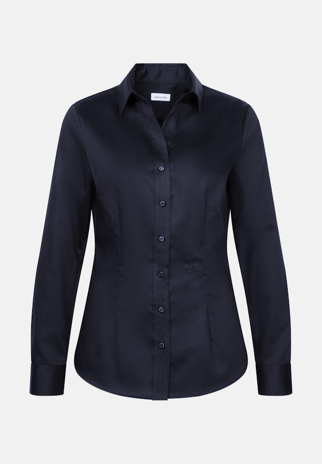Hemdbluse slim fit in Schwarz |  Seidensticker Onlineshop