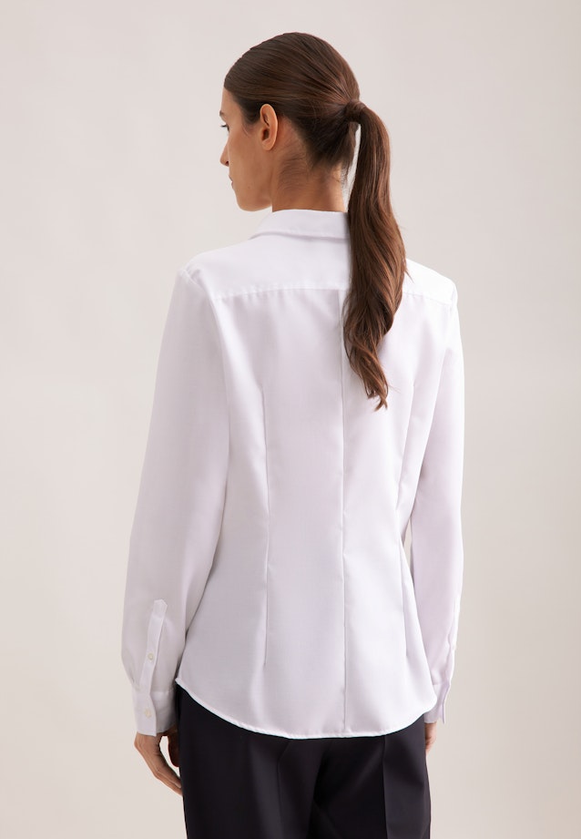 Hemdbluse slim fit in Weiß |  Seidensticker Onlineshop