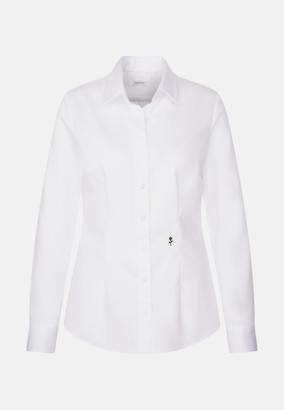 Hemdbluse slim fit in White |  Seidensticker Onlineshop