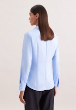 Hemdbluse slim fit in Mittelblau |  Seidensticker Onlineshop